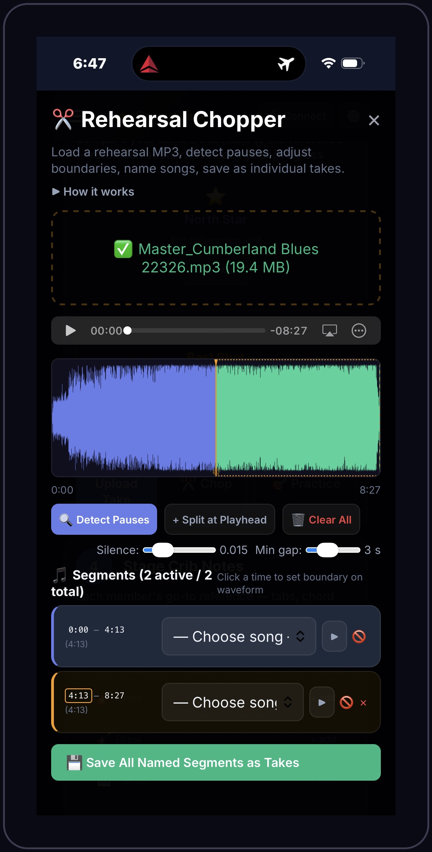 GrooveLinx home snapshot